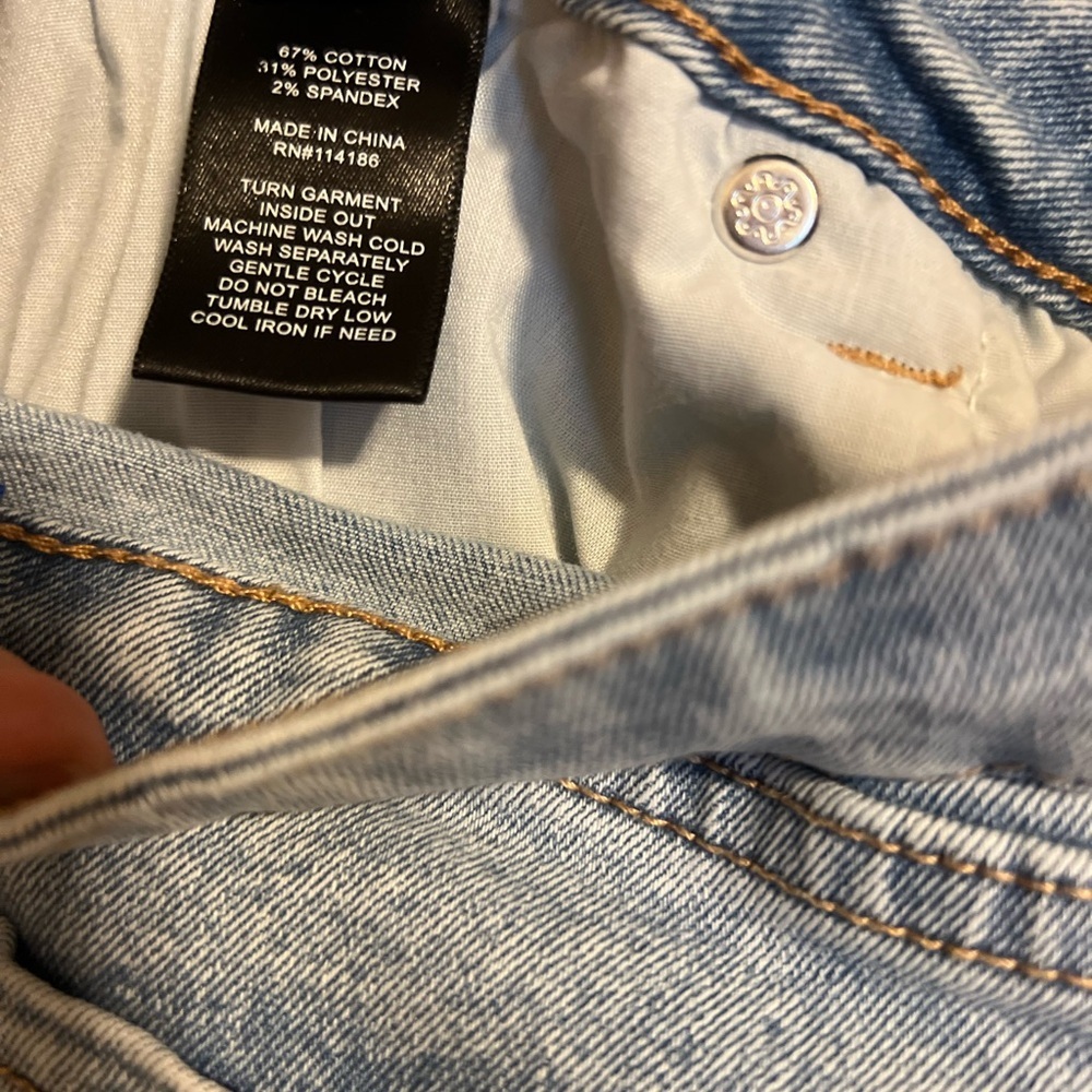 Frye Women's Light Blue Straight Leg Jeans - Picture 8 of 11